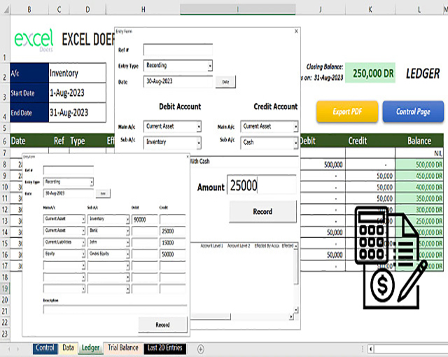 Excel Muhasebe Programı